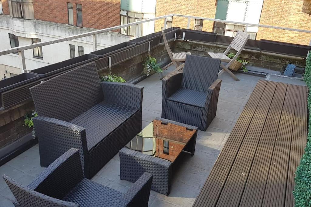 Studio Apt With Huge Balcony Near Oxford St - Marble Arch - Hydepark London Exterior foto